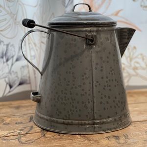 Large Graniteware Kettle